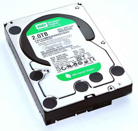 Western Digital Caviar Green 2TB WD20EADS